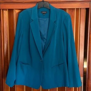 Lane Bryant Teal line suit blazer. Size 22